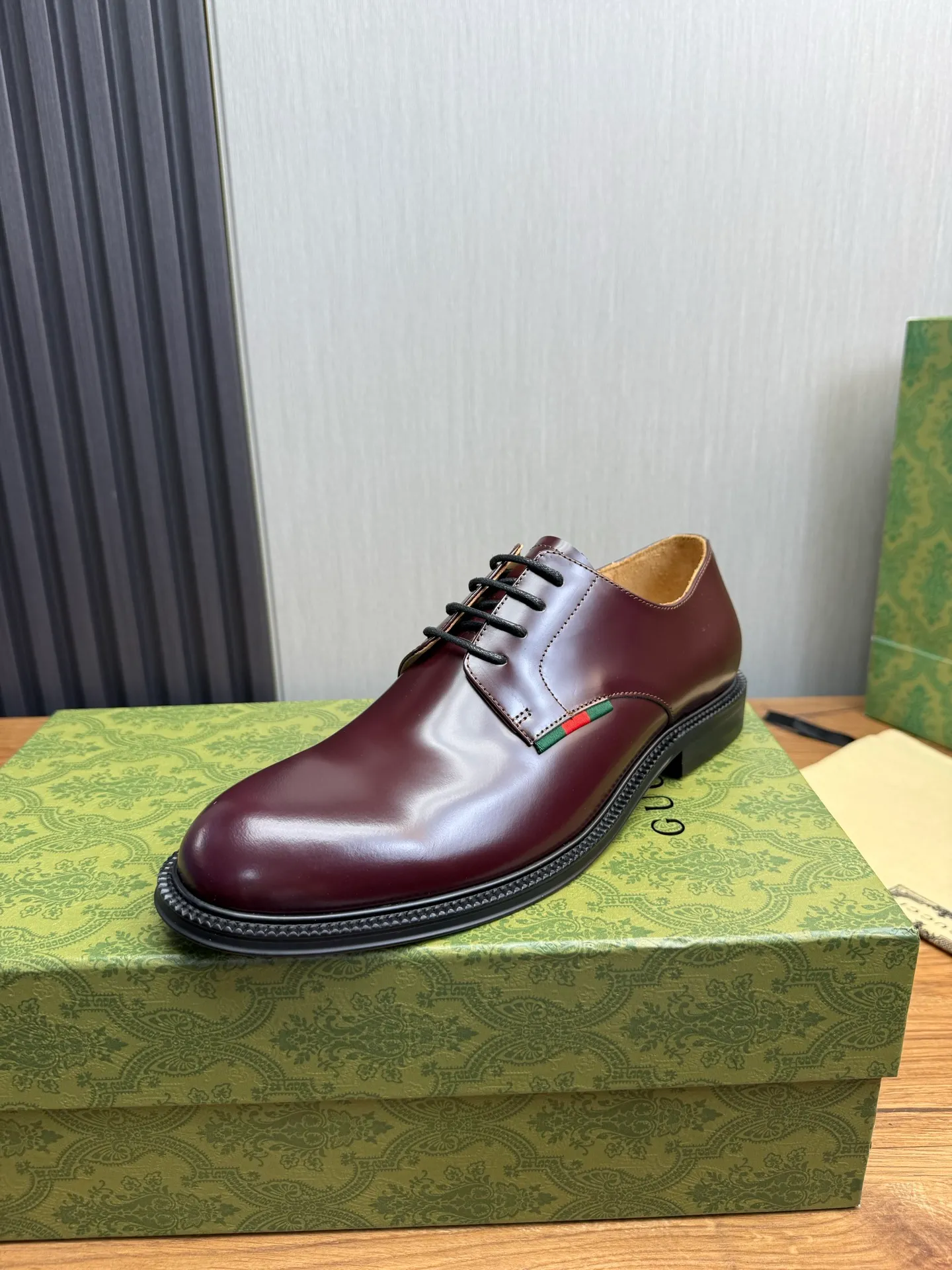Factory price 520💰 ＧＵＣＩＩ Men's business casual leather shoes, luxurious and noble👞All imported original brand leather, just to create a more comfortable wearing experience, upper: original cowhide ➕Imported full cow lining, original outsole ✔️36-45 (45 non-returnable)